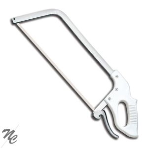 Scie de boucherie inox 45 cm américaine