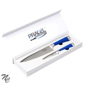 Coffret 2 couteaux de cuisine- inox et ABS Pradel