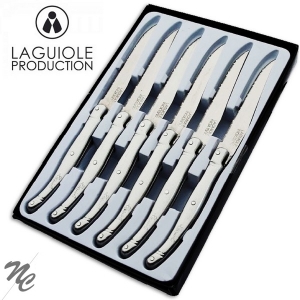 Coffret 6 couteaux de table Laguiole ®