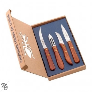 Couteaux de cuisine et ustensile x4