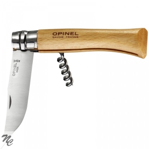 Couteau de poche OPINEL tire bouchon