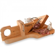 Guillotine à saucisson socle en bois